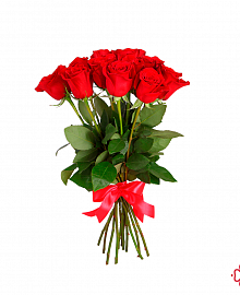 Букет 11 красных роз Эквадор 50/60 см