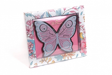 Шоколадная открытка "Бабочка"