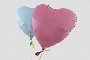 Воздушный шар "Сердце", фольга, в асс.