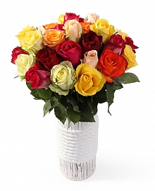 Букет Фламандская легенда (35 роз) в вазе