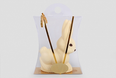 Шоколадный кролик (белый шоколад)