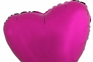 Воздушный шар "Лиловое сердце", фольга