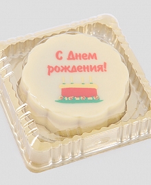 Шоколад фигурный "С днем рождения!" (в ассорт.)