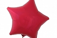 Воздушный шар "Красная звезда", фольга